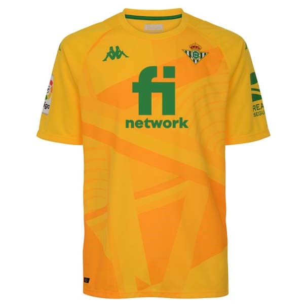 Tailandia Camiseta Real Betis Portero 2021 2022 Amarillo